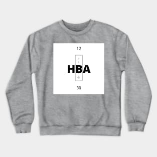 HBA Hobart Airport Tasmania Australia Crewneck Sweatshirt